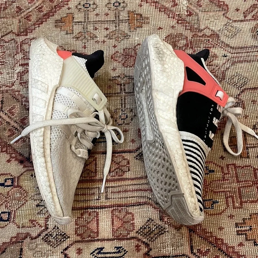Adidas | EQT SUPPORT 93 17 WHITE TURBO RED Size 7 - Picture 5 of 9